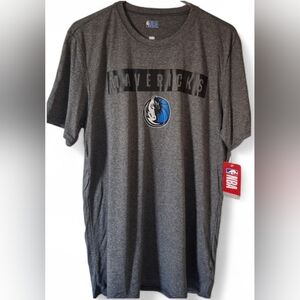 Dallas MAVERICKS short sleeve training sweat tee shirt size L